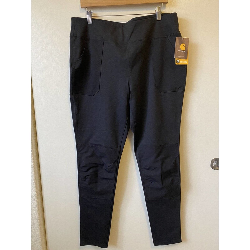 Carhartt NWT Women's Force Utility Legging Black Size XL 16 18 Tall